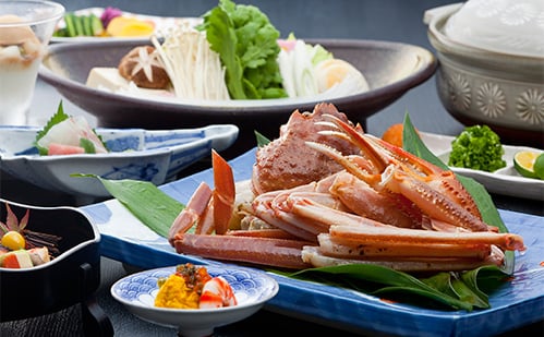 口に広がるとろける甘さをたっぷりと「活かに鍋懐石」 口に広がるとろける甘さをたっぷりと「活かに鍋懐石」