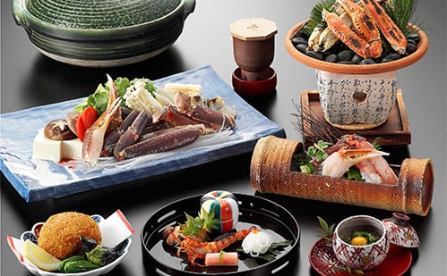 旬のカニをフルコースで「蟹づくし」 旬のカニをフルコースで「蟹づくし」