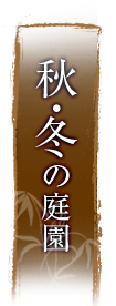 秋・冬の庭園