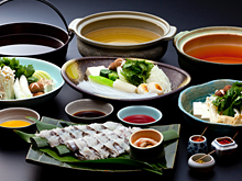 国産天然活鱧をお好みの鍋懐石で楽しむプラン