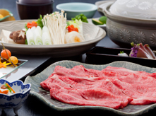 旬の魅力あふれるお献立に選りすぐりの神戸牛を使った一品をご用意!